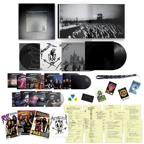 metalica black album box set|metallica black album remastered.